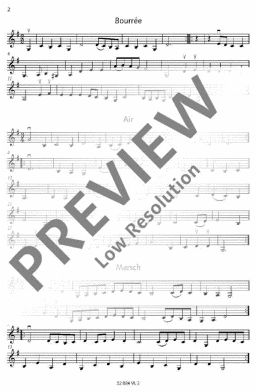 Suite G major Cello scores gallery preview page 16