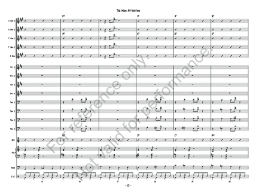 The Main Attraction Jazz Ensemble scores gallery preview page 13