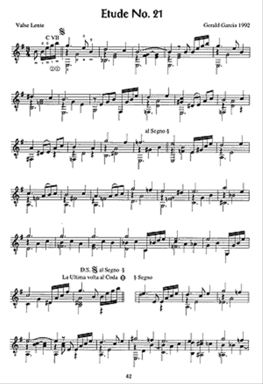 25 Etudes Esquisses for Guitar Acoustic Guitar scores gallery preview page 3