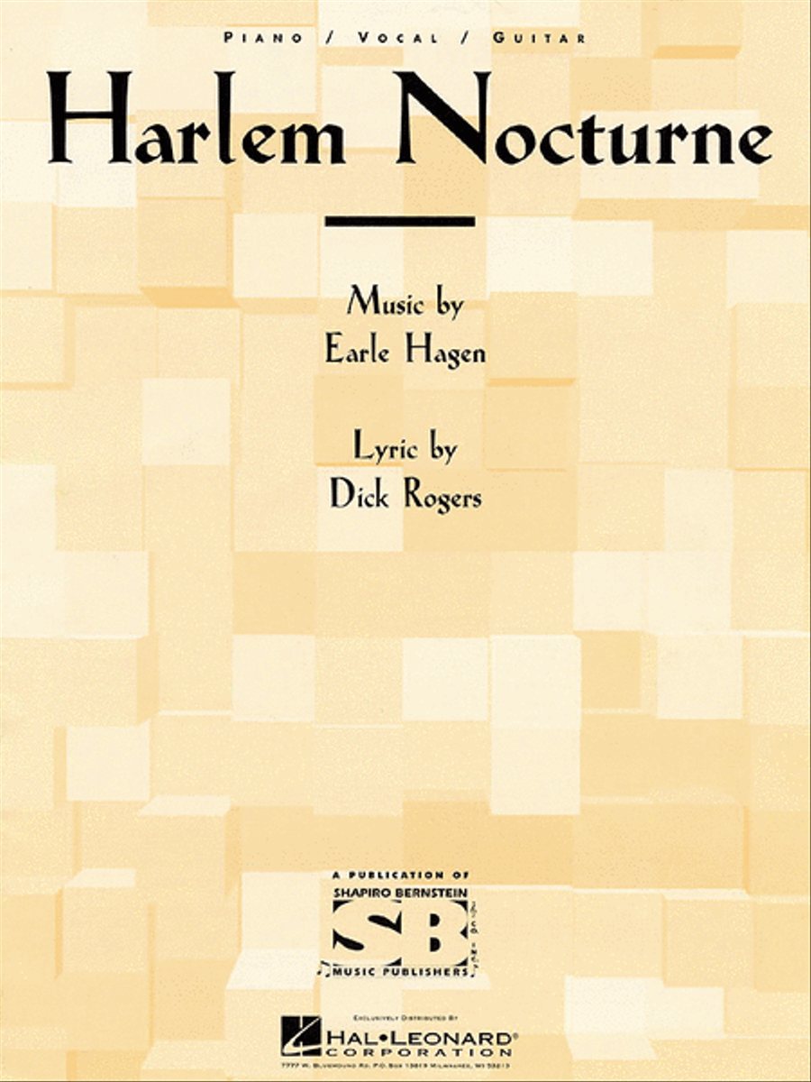 Harlem Nocturne Piano, Vocal, Guitar scores gallery preview page 1