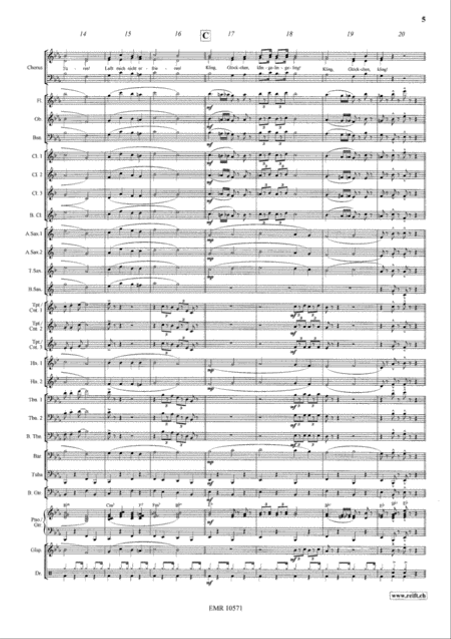Kling Glöckchen 4-Part scores gallery preview page 6