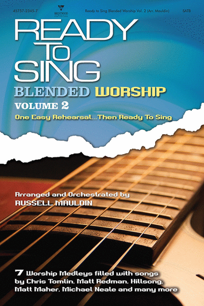 Ready To Sing Blended Volume 2 - Audio Wav Files DVD-ROM image number null