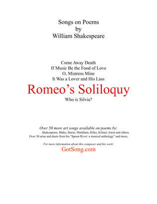 Romeo's Soliloquy (Shakespeare)