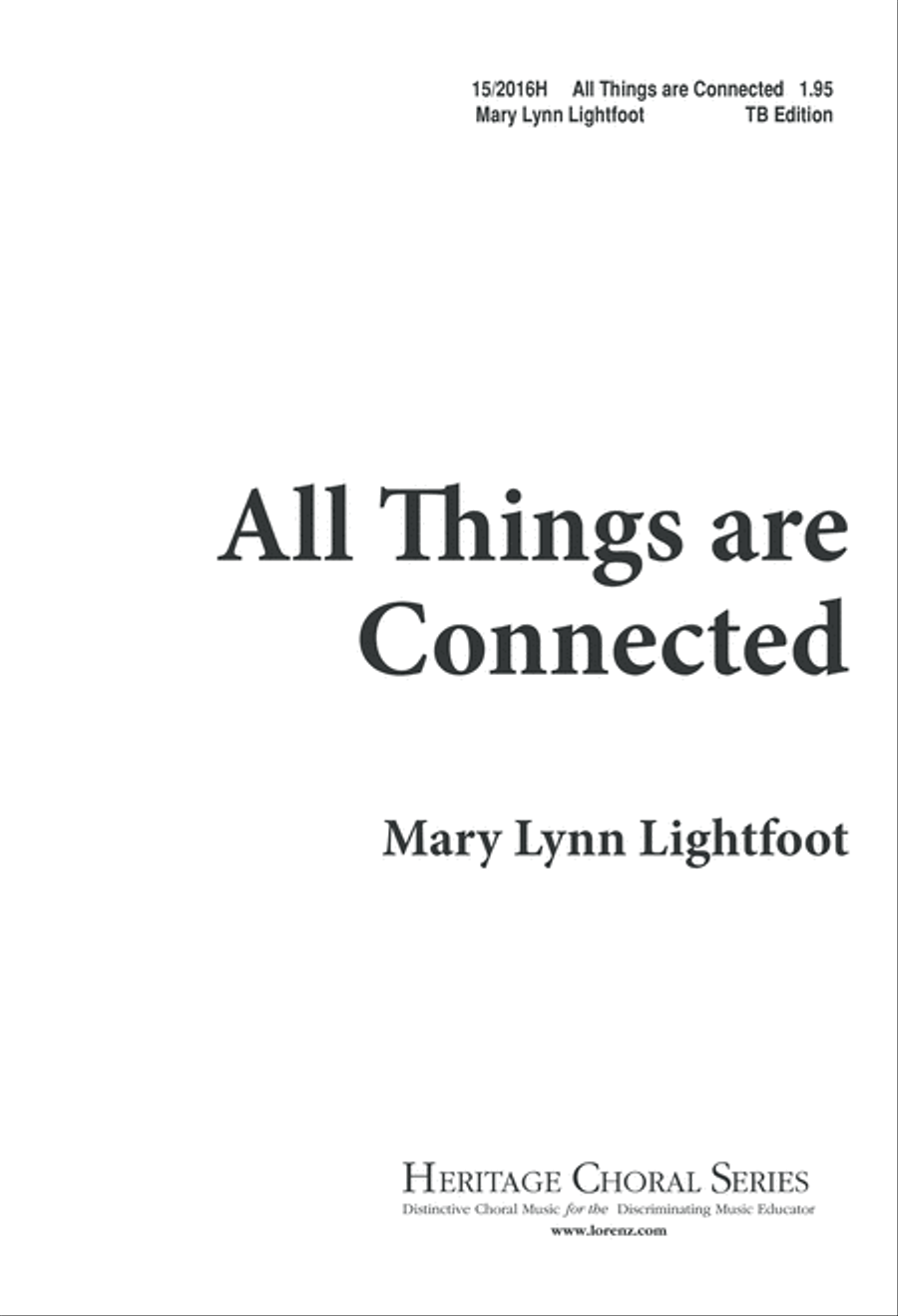 All Things are Connected TB scores gallery preview page 1
