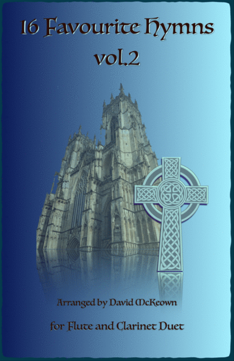 16 Favourite Hymns Vol.2 for Flute and Clarinet Duet Woodwind Duet scores gallery preview page 1