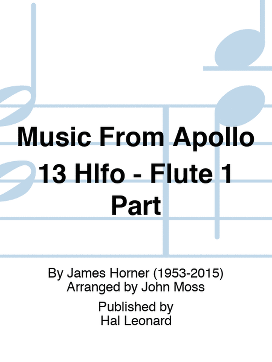 Music From Apollo 13 Hlfo - Flute 1 Part