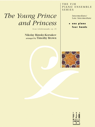 Book cover for The Young Prince and Princess from Rimsky-Korsakov's Scheherazade
