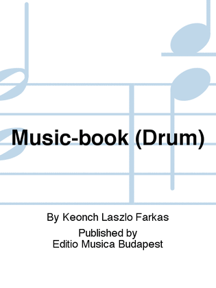 Book cover for Music-book (Drum)