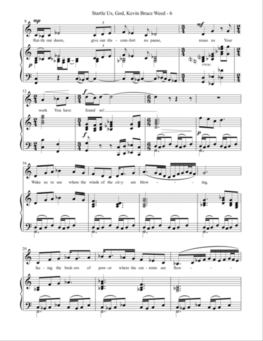 Three Songs On The Holy Spirit Chamber Music scores gallery preview page 6