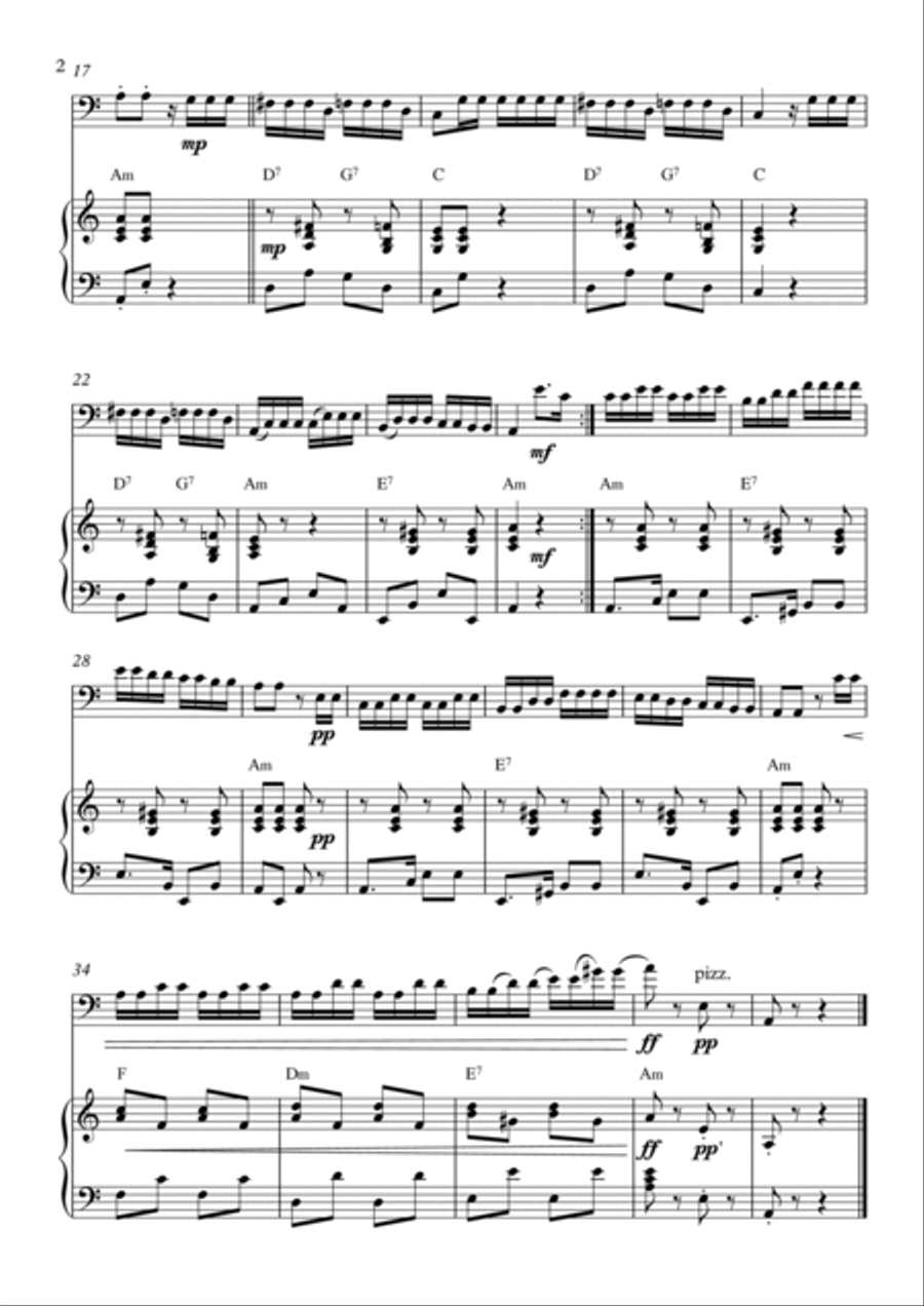 Numa Sala De Reboco Bassoon scores gallery preview page 2