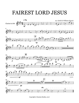 Book cover for FAIREST LORD JESUS FOR FULL ORCHESTRA