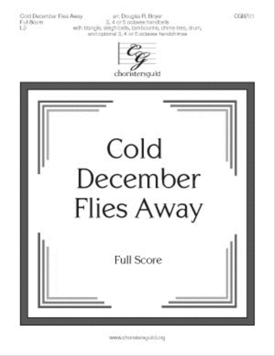 Cold December Flies Away Full Score Handbell Choir scores gallery preview page 1