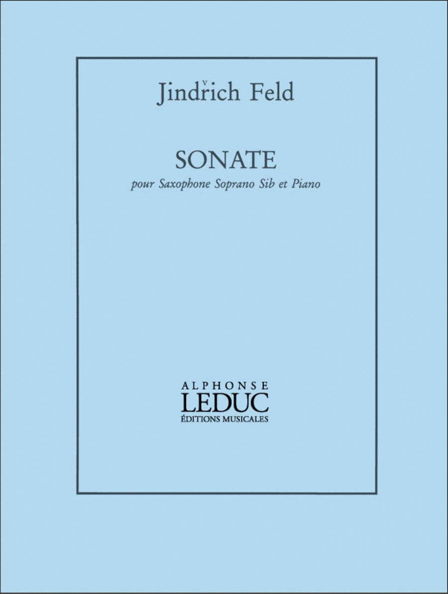 Sonata, For Soprano Saxophone And Piano Soprano Saxophone scores gallery preview page 1