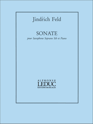 Book cover for Sonata, For Soprano Saxophone And Piano