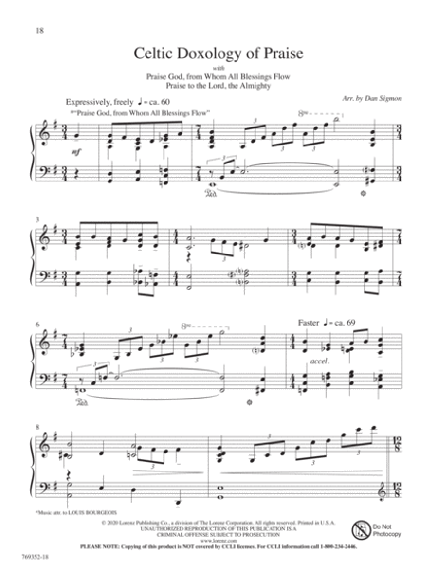 Joy Divine Piano Solo scores gallery preview page 9