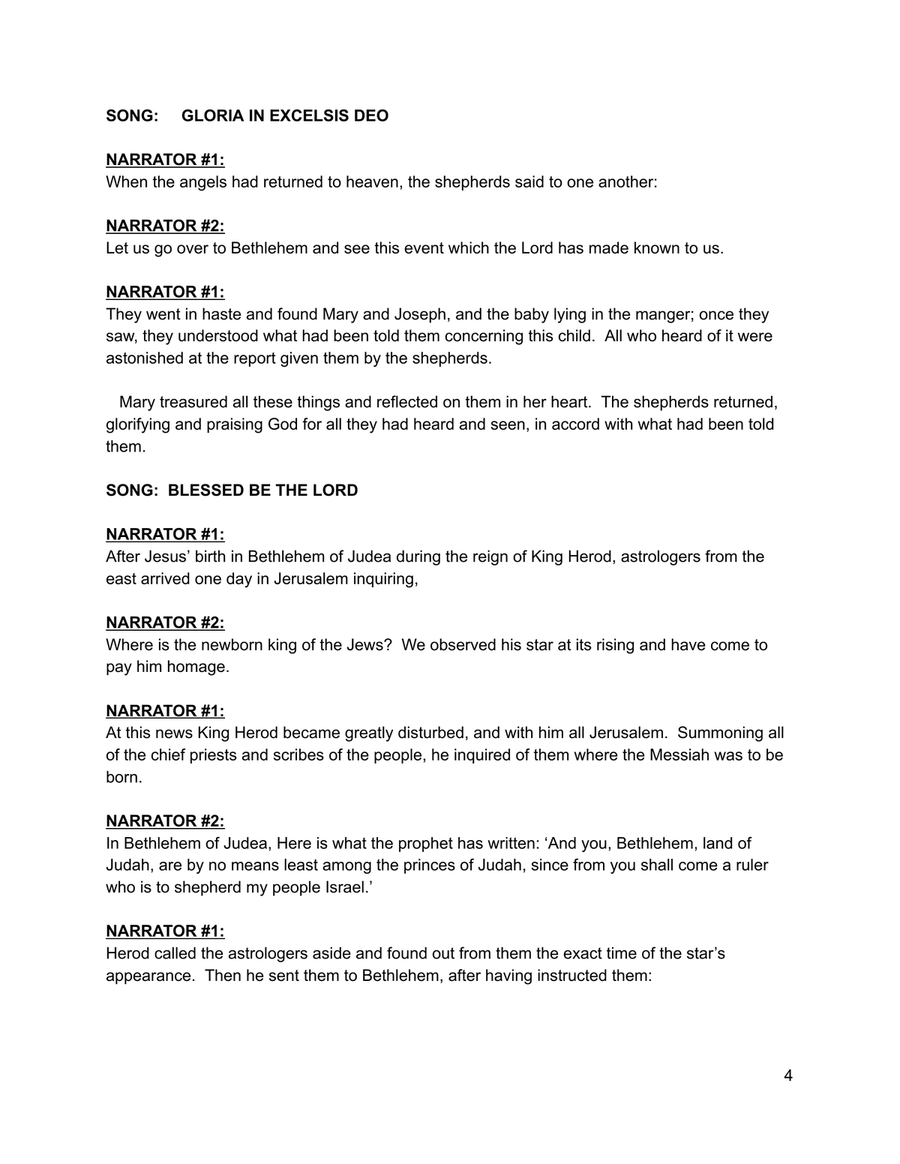 Emmanuel (God Is With Us) (A Christmas Cantata - SAB Version) 3-Part scores gallery preview page 5