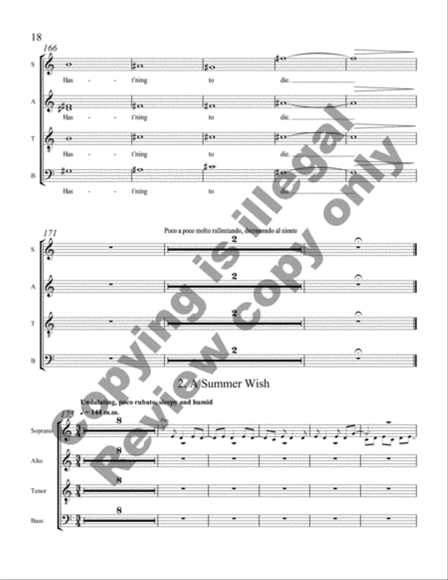 An October Garden An October Garden Divisi scores gallery preview page 9