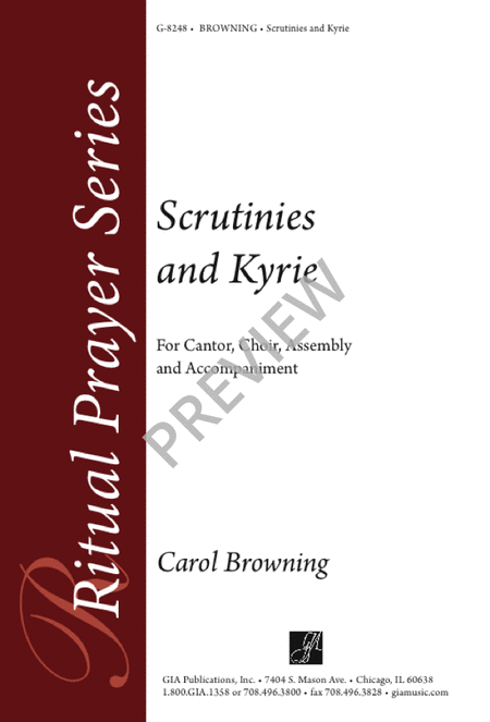 Scrutinies and Kyrie