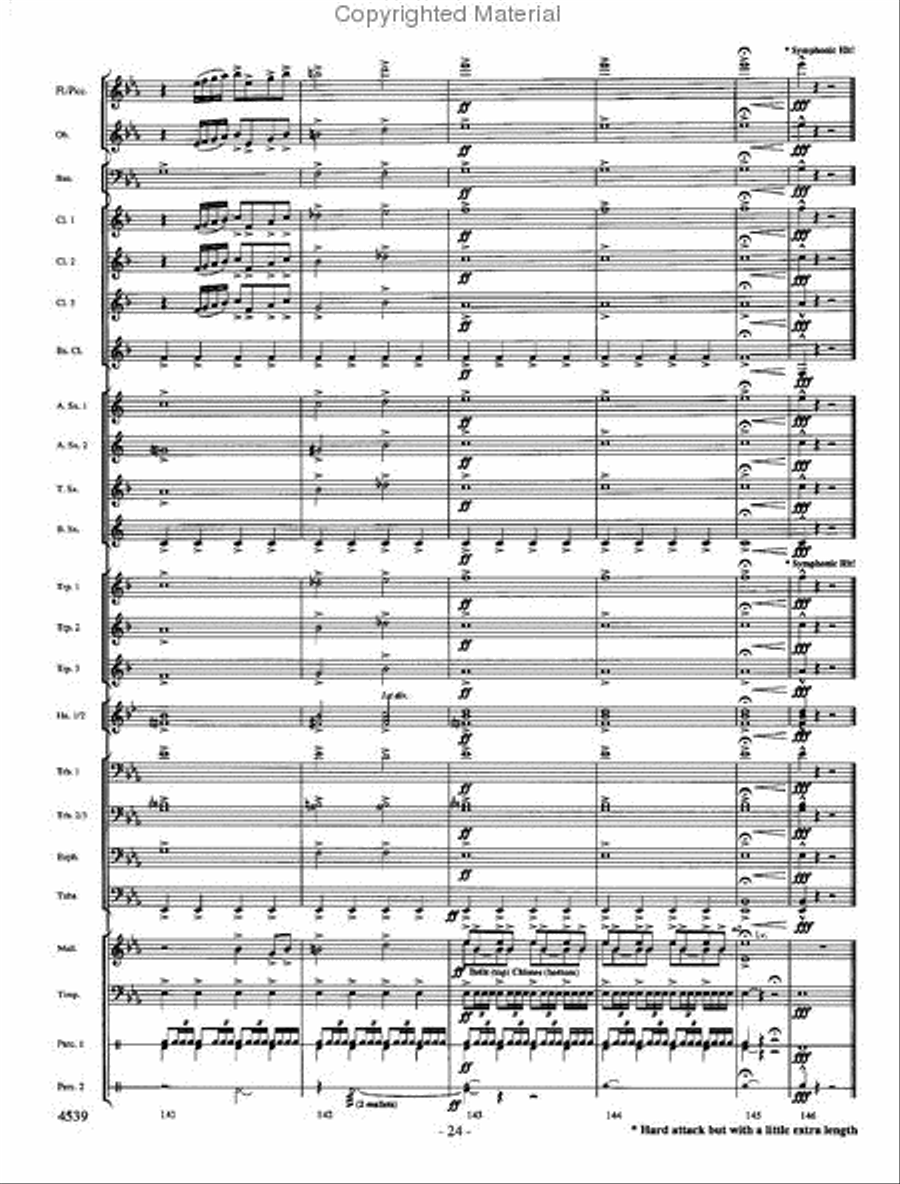 An American Portrait Concert Band scores gallery preview page 23