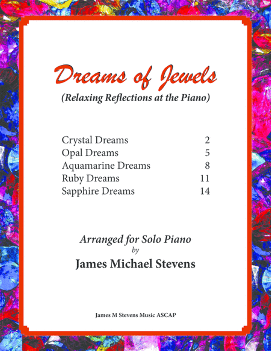 Dreams of Jewels (Relaxing Piano Reflections) Piano Solo scores gallery preview page 1