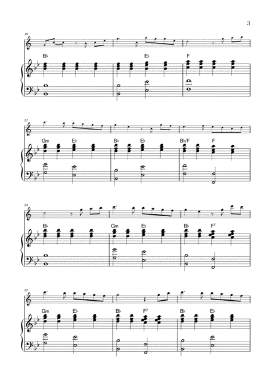 You Raise Me Up Trumpet Solo scores gallery preview page 3