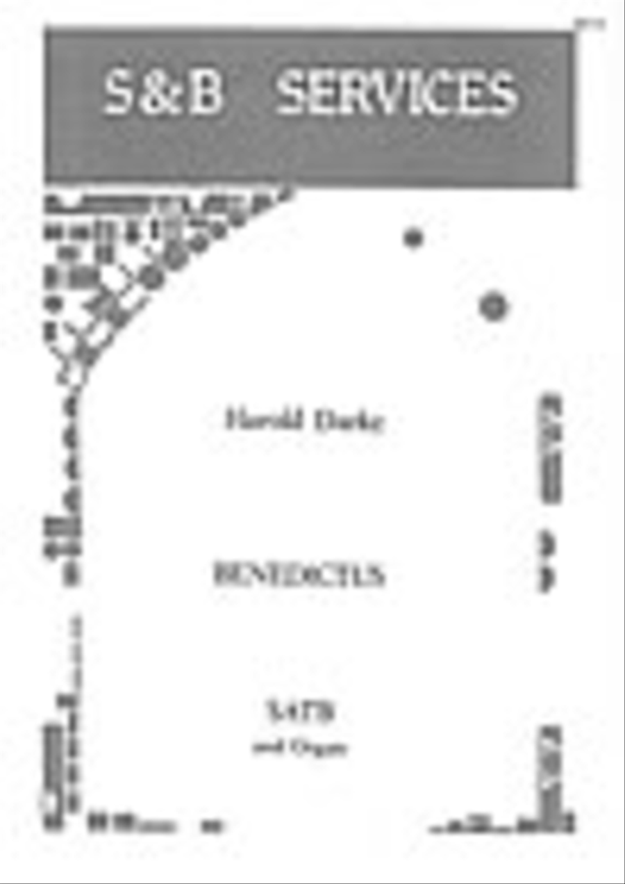 Benedictus in F Benedictus in F 4-Part scores gallery preview page 1