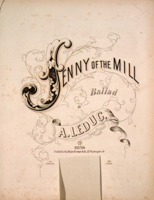 Jenny of the Mill. Ballad