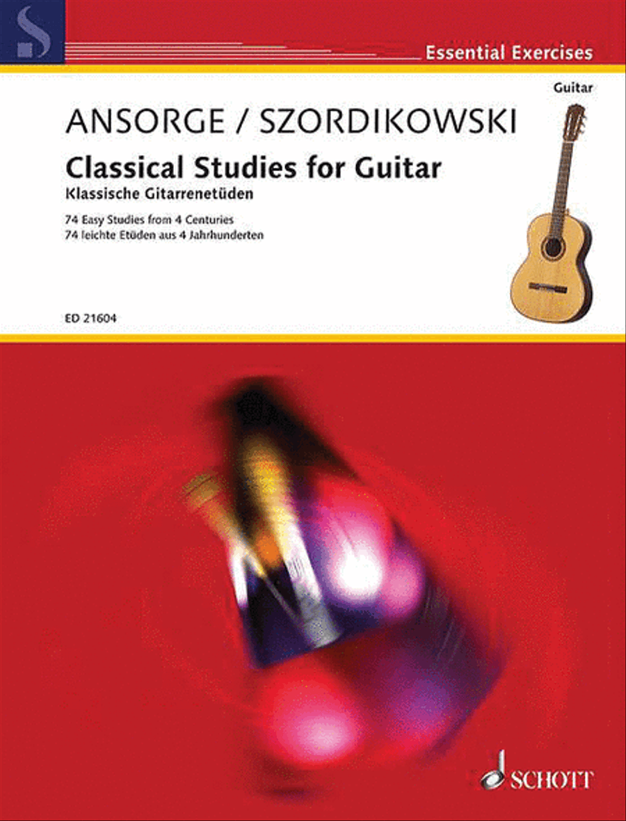 Classical Studies for Guitar Acoustic Guitar scores gallery preview page 1