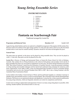 Fantasia on Scarborough Fair: Score
