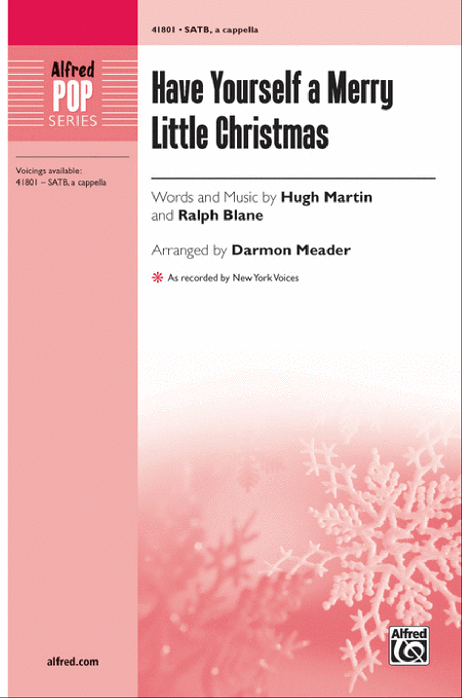 Have Yourself a Merry Little Christmas 4-Part scores gallery preview page 1