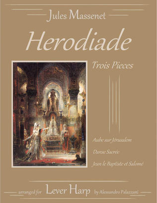 Book cover for Herodiade: 3 pieces from the opera - Solo Lever Harp
