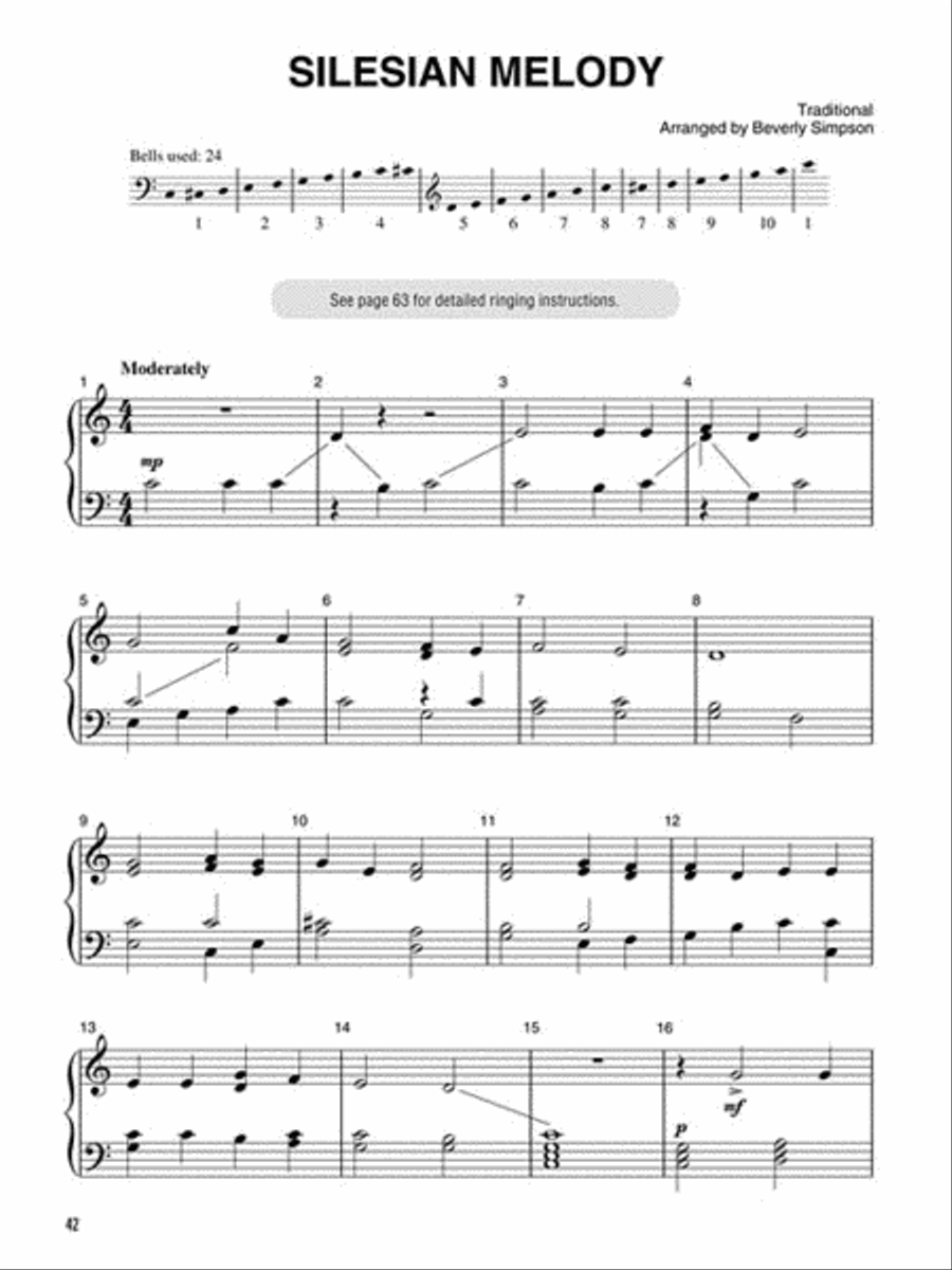 The Hal Leonard Handbell Method Handbell Choir scores gallery preview page 7
