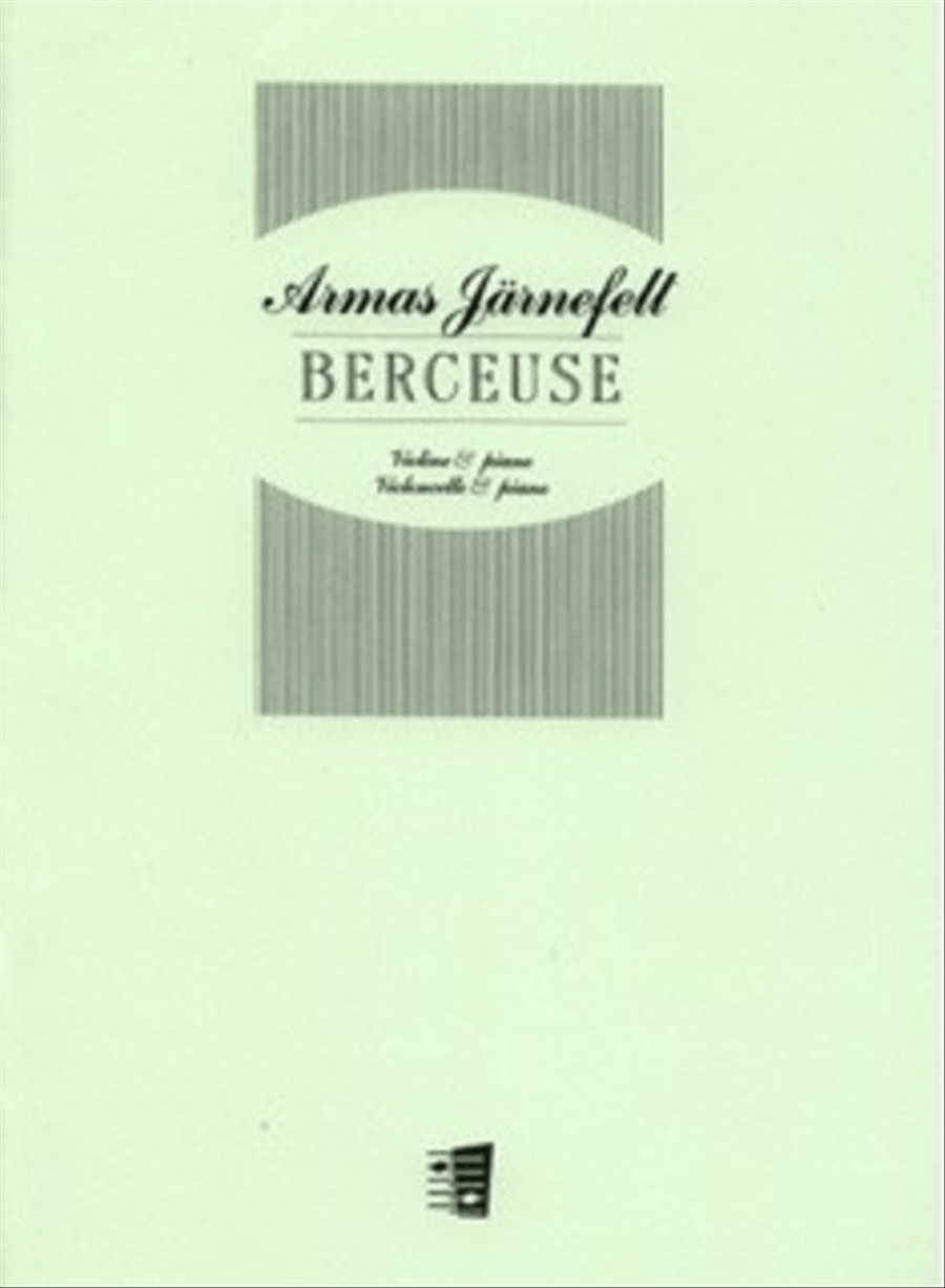Berceuse / Kehtolaulu (Violin/Cello & Piano) Cello scores gallery preview page 1