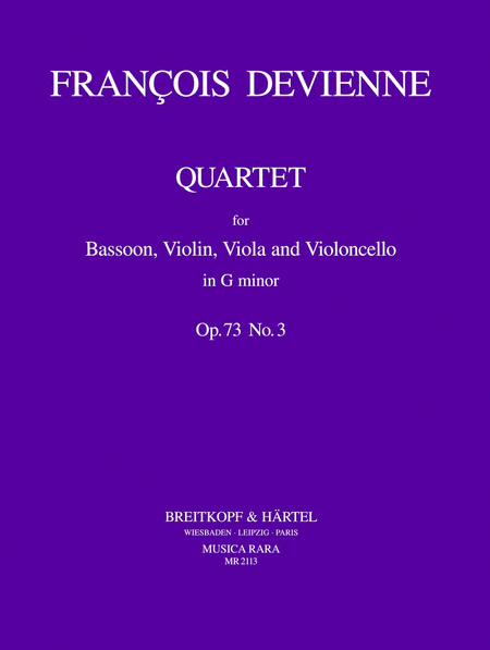 3 Quartets Op. 73