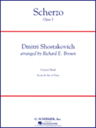 Book cover for Scherzo Op. 1 Full Score