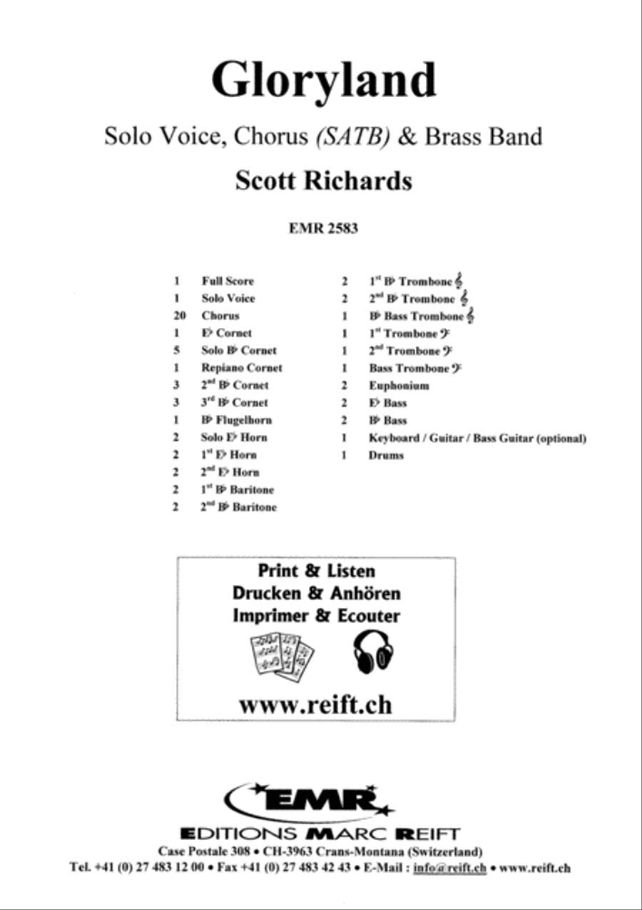 Gloryland 4-Part scores gallery preview page 2