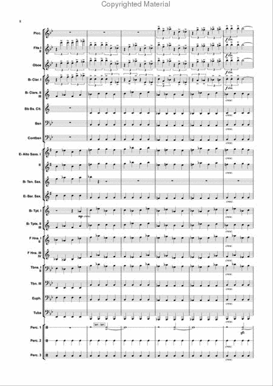 Bang 2 Bang 2 Concert Band scores gallery preview page 9