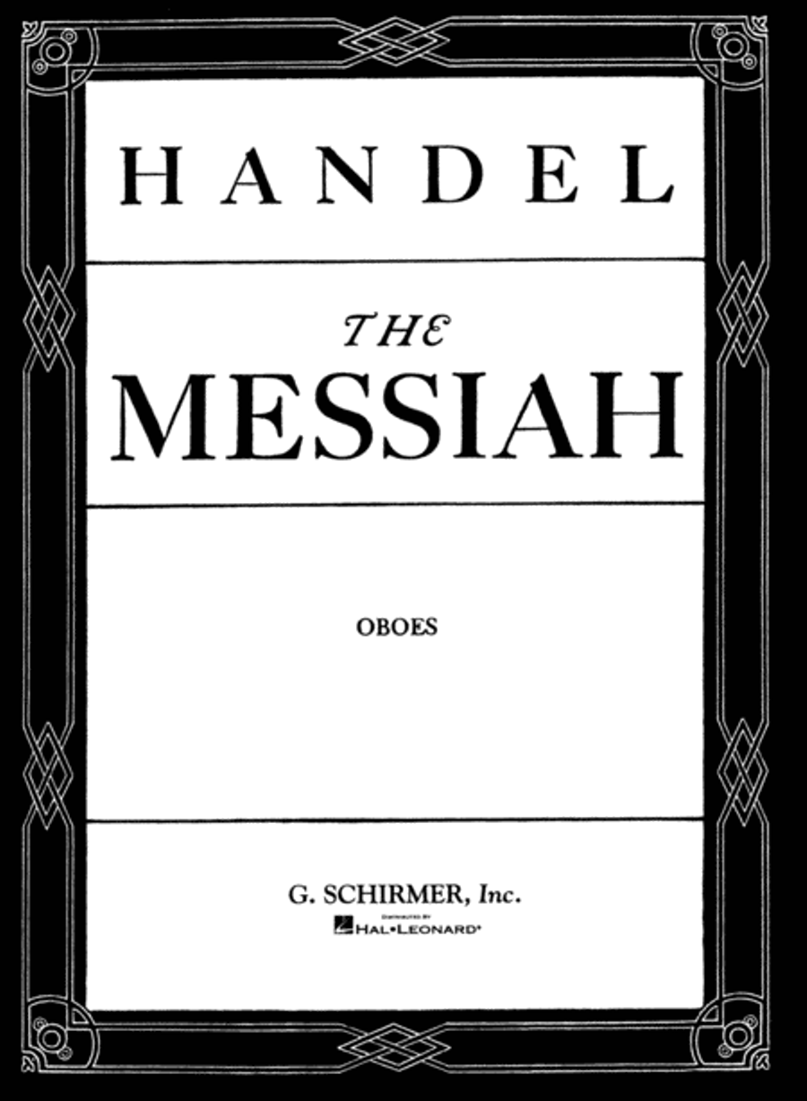 Messiah (Oratorio, 1741) Choir scores gallery preview page 1