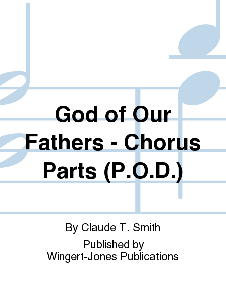 God of Our Fathers - Chorus Parts (P.O.D.)
