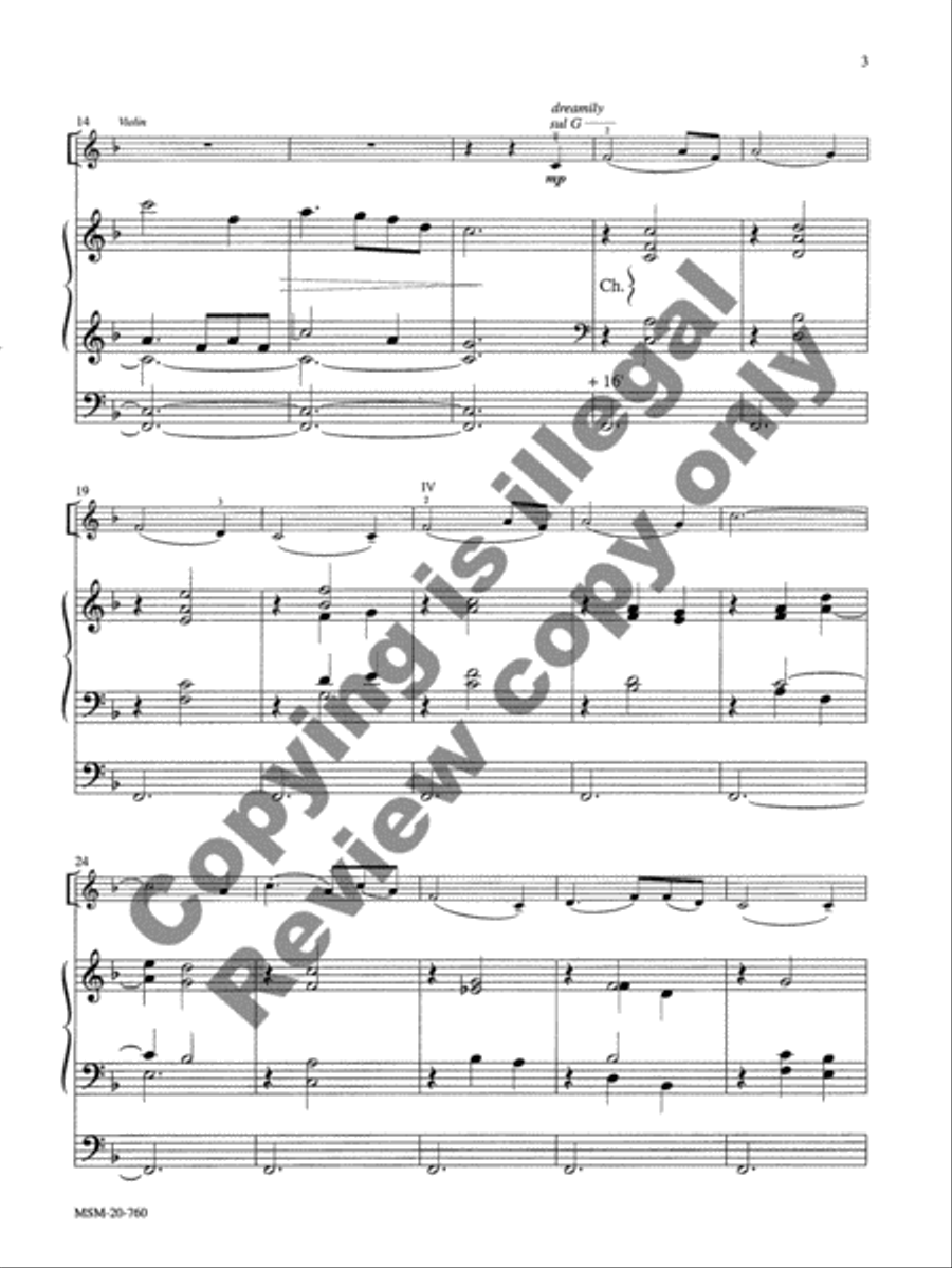 Amazing Grace Amazing Grace Violin scores gallery preview page 9