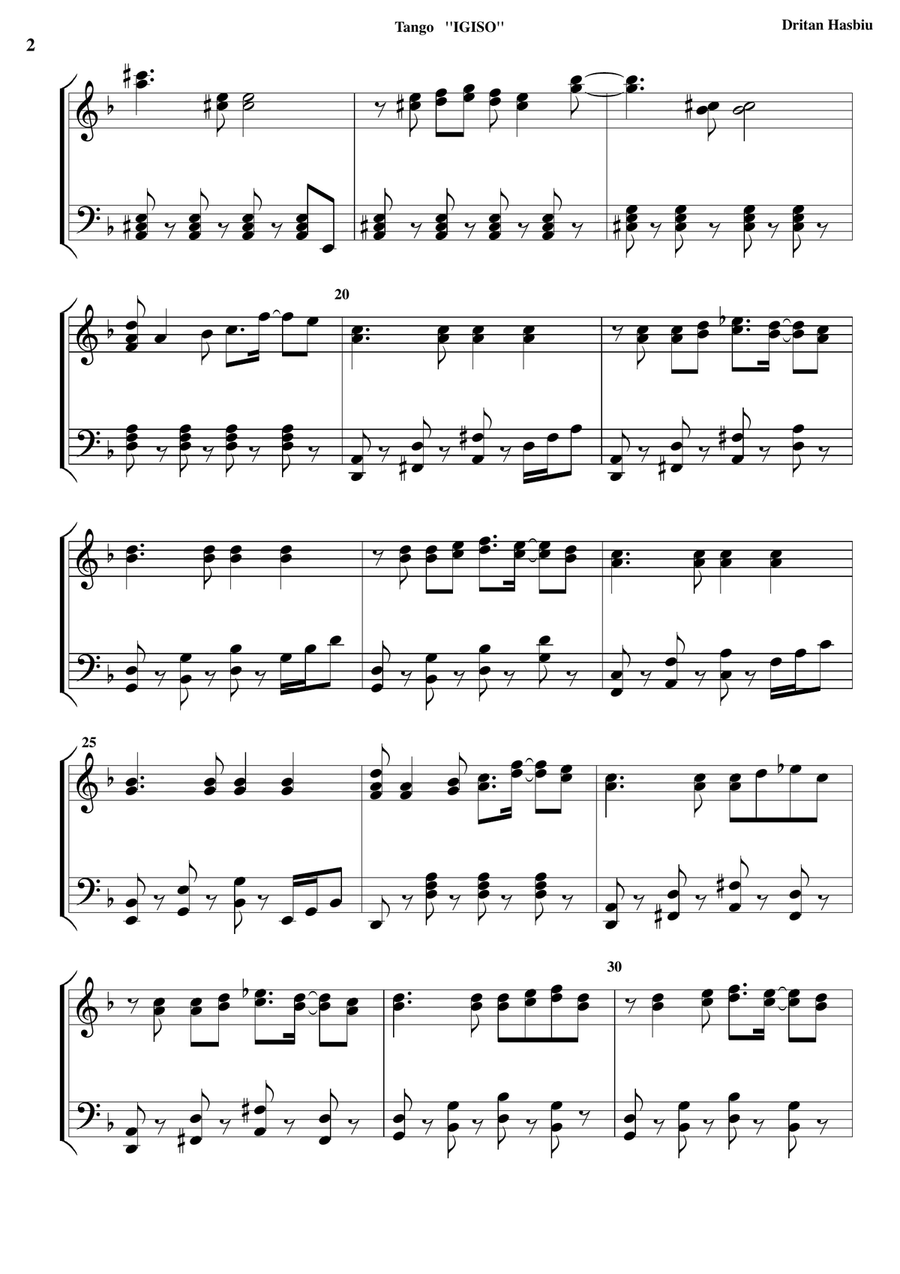 IGISO IGISO Piano Solo scores gallery preview page 2