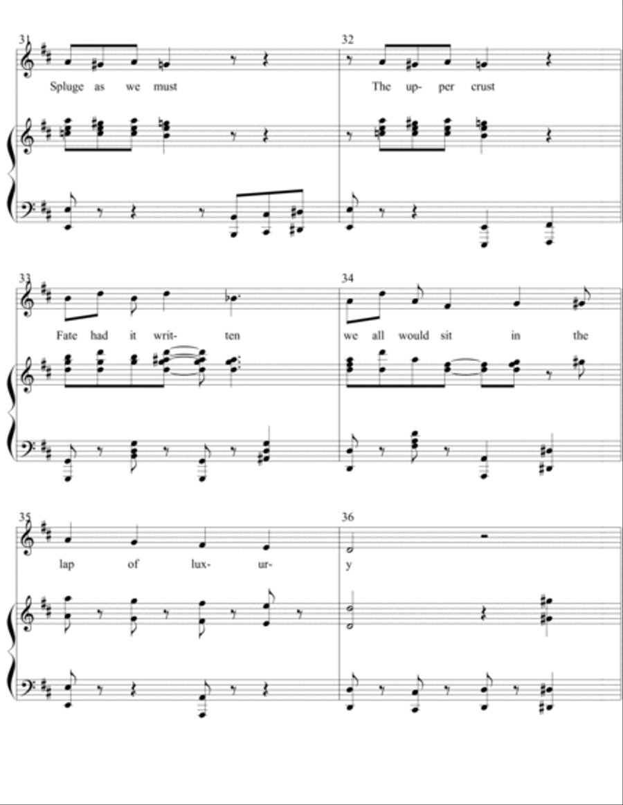 The Lap Of Luxury Piano Solo scores gallery preview page 6