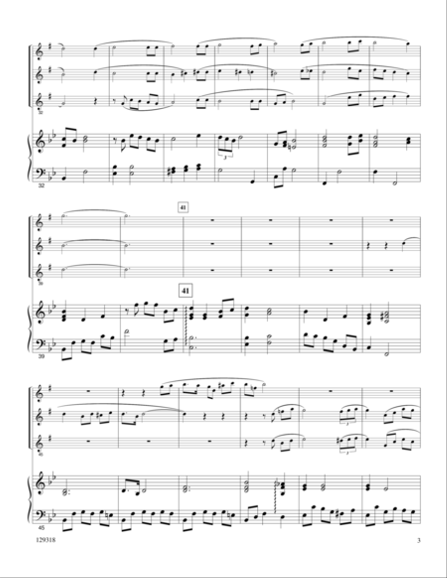 How Long Has It Been How Long Has It Been Woodwind Trio scores gallery preview page 3