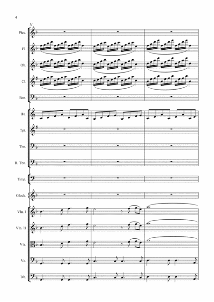 Tangles Tangles Full Orchestra scores gallery preview page 4