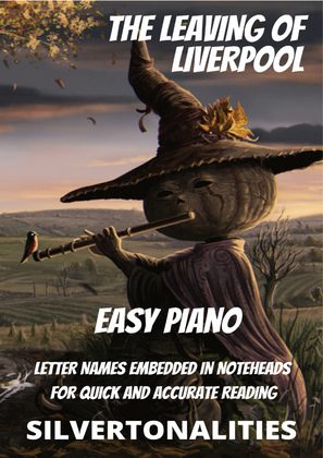 Book cover for The Leaving of Liverpool for Easy Piano