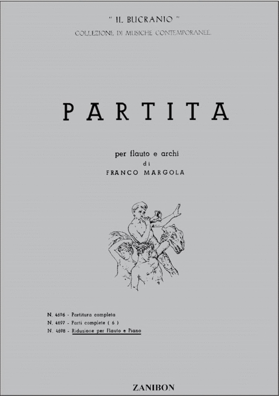 Partita Flute Solo scores gallery preview page 1