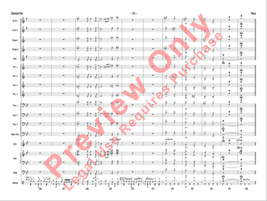 Povo Povo Jazz Ensemble scores gallery preview page 23