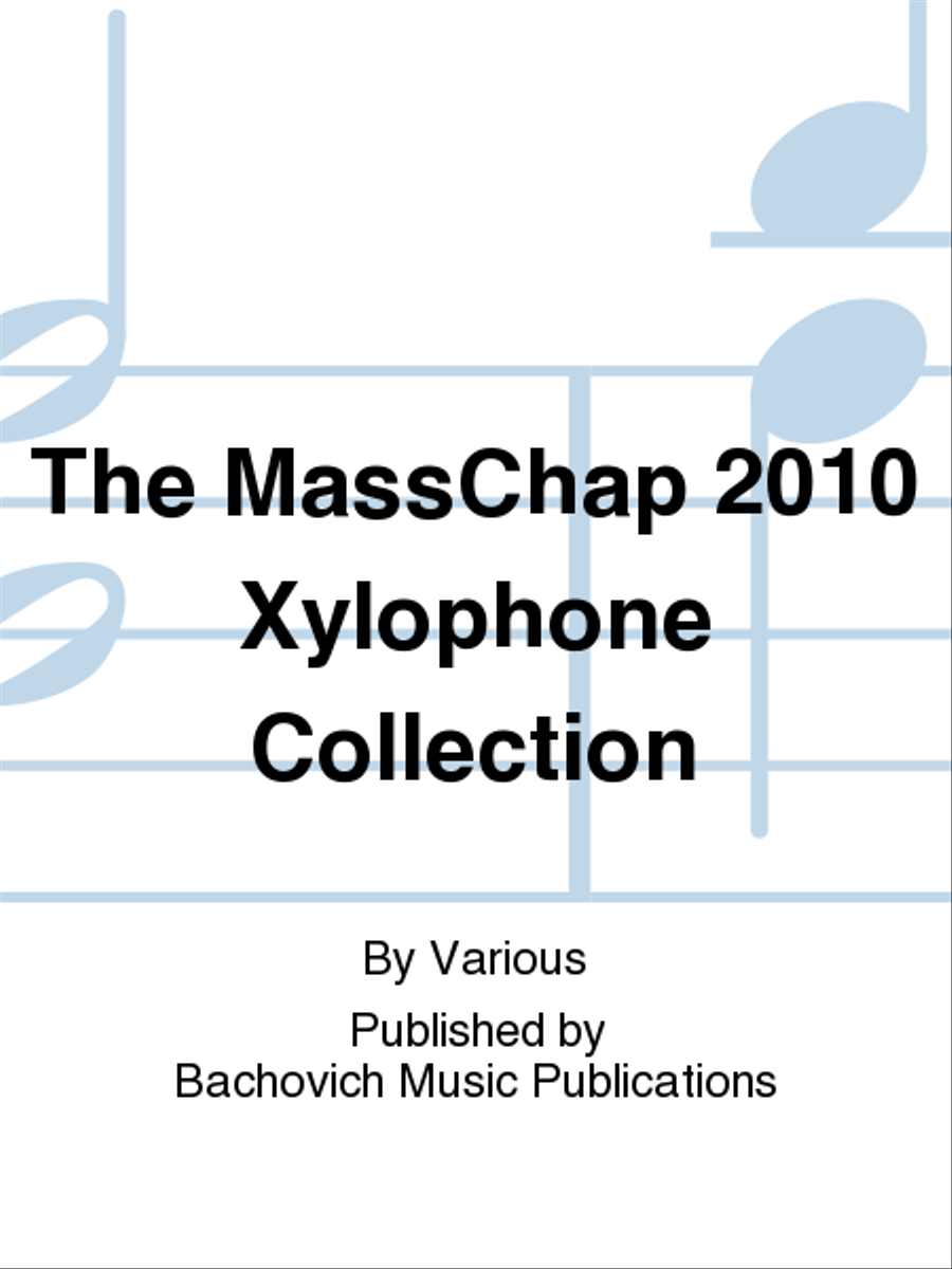The MassChap 2010 Xylophone Collection Marimba scores gallery preview page 1