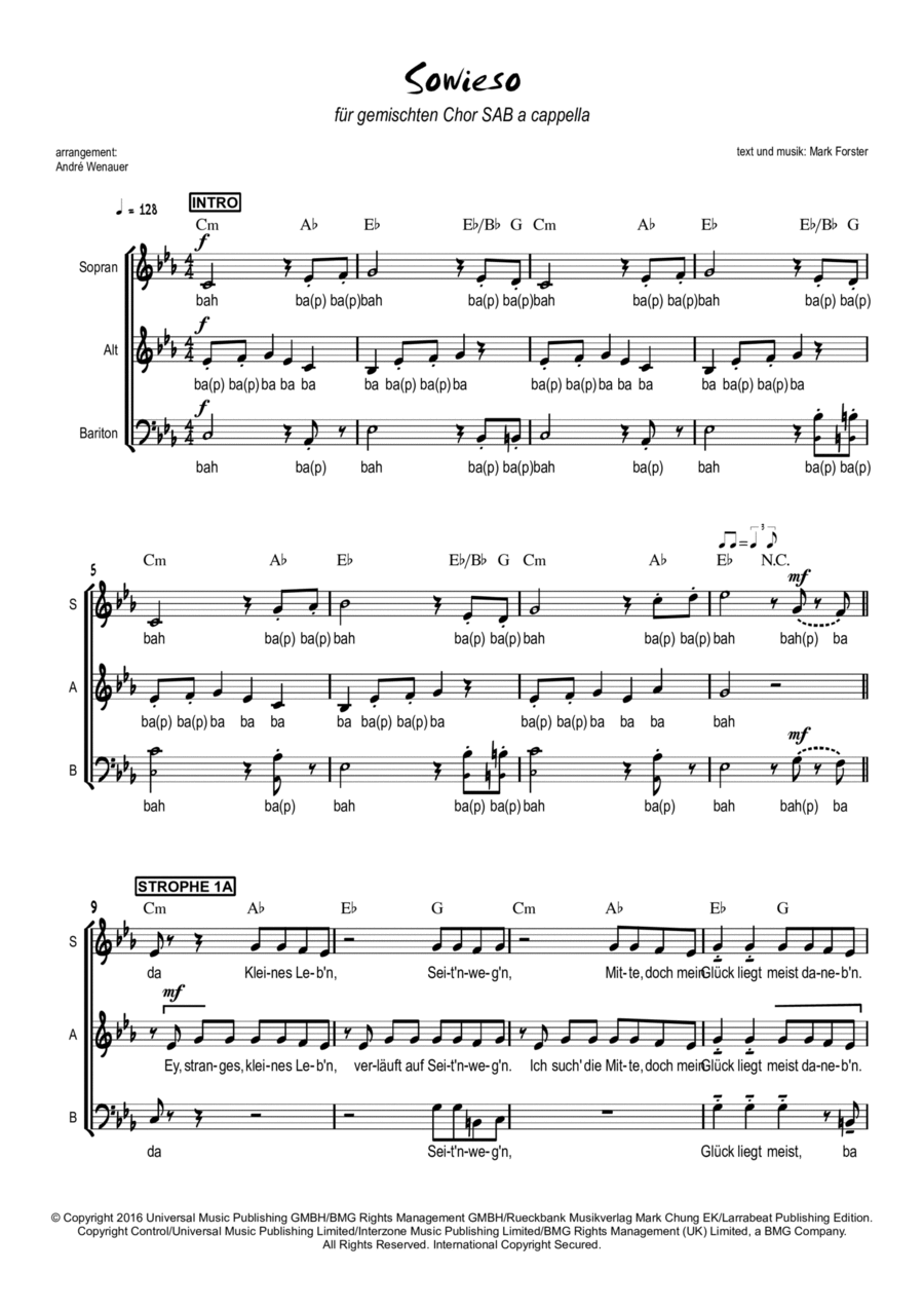 Sowieso 3-Part scores gallery preview page 1