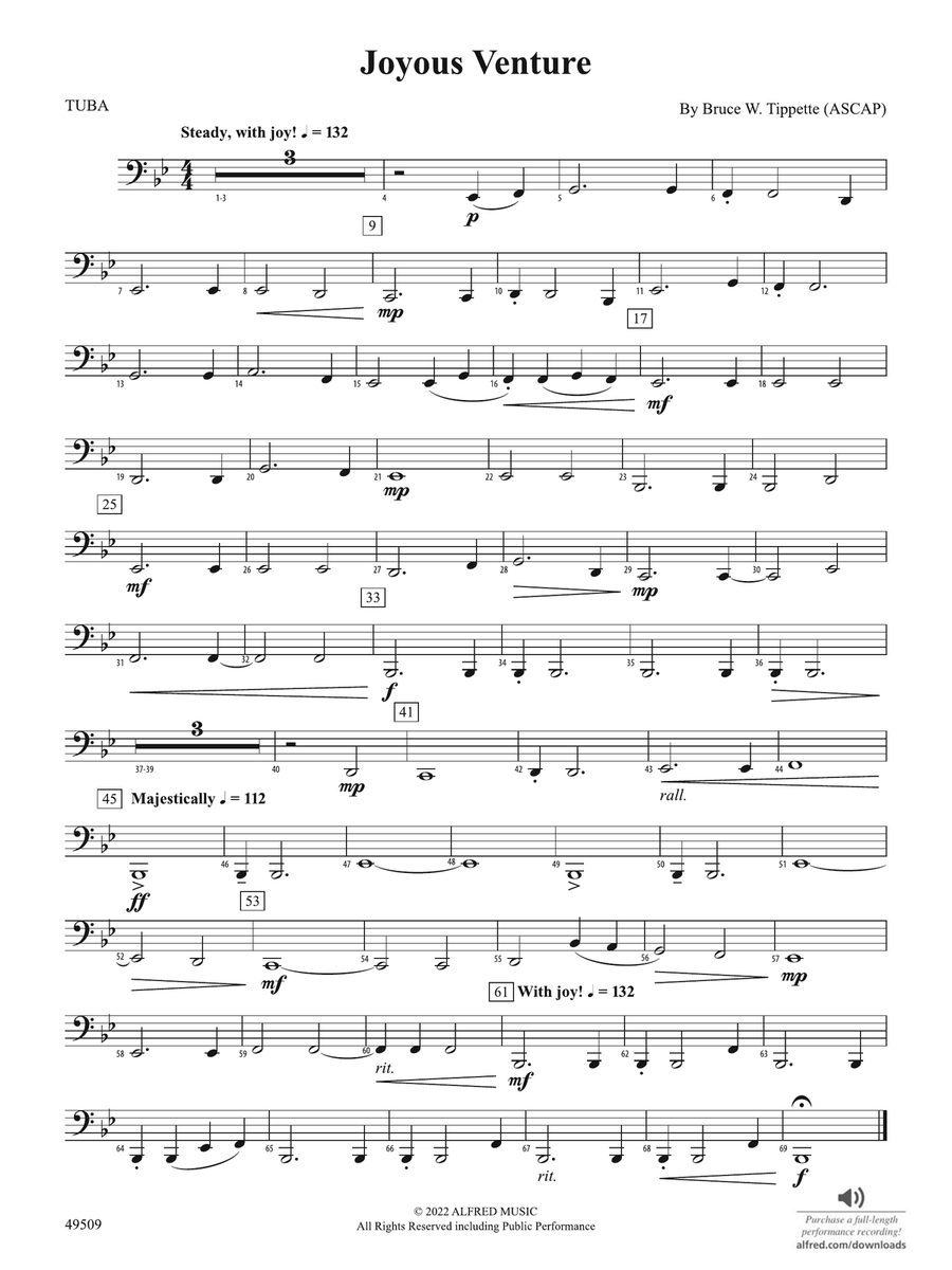 Joyous Venture: Tuba